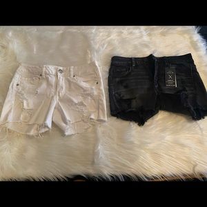 American eagle bundle super stretch shorts